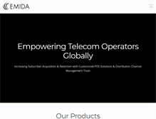 Tablet Screenshot of emida.net